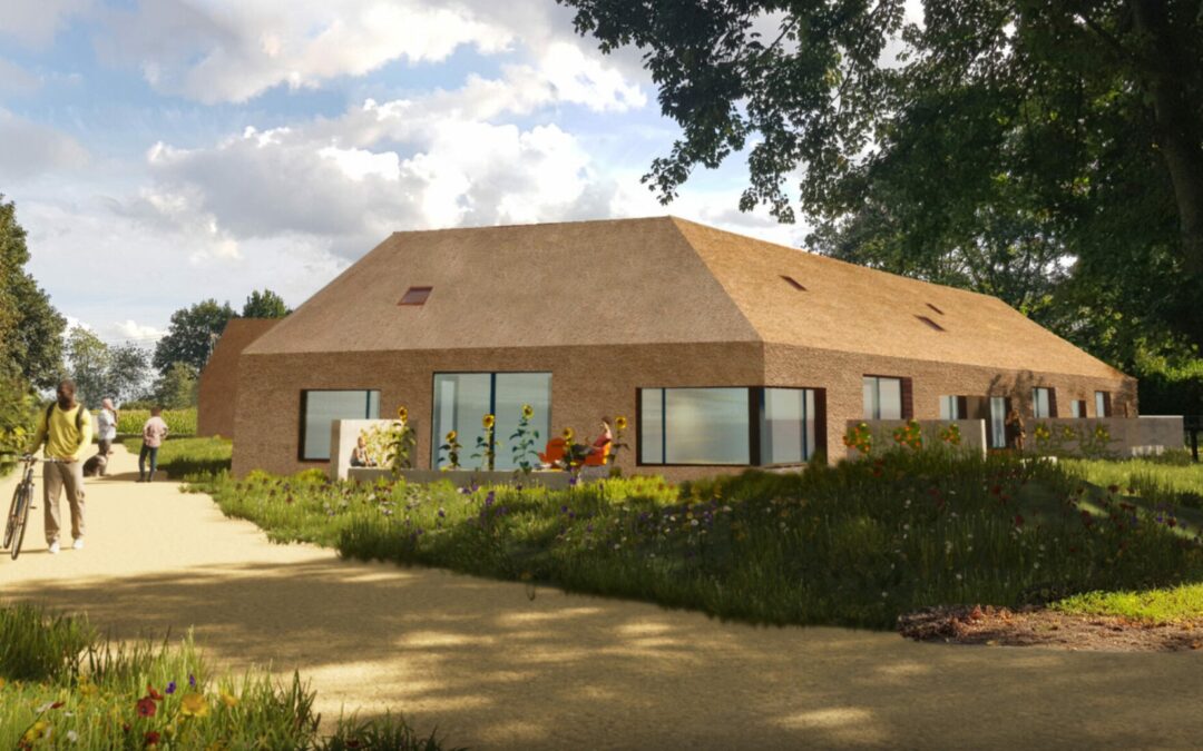 Eerste schop in de grond voor bijzonder woonproject Moerenburcht met ‘heel kleine ecologische voetafdruk’